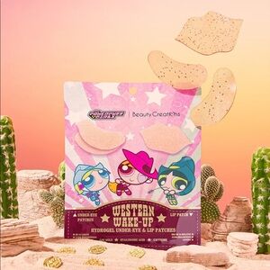 The PowerPuff Girls “Western Wake-Up” Hydrogel Undereye & Lip Patches